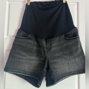 Isabel, Maternity Shorts, Washed Black, Size 8 , Very good condition